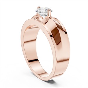 Solitare Gents Ring